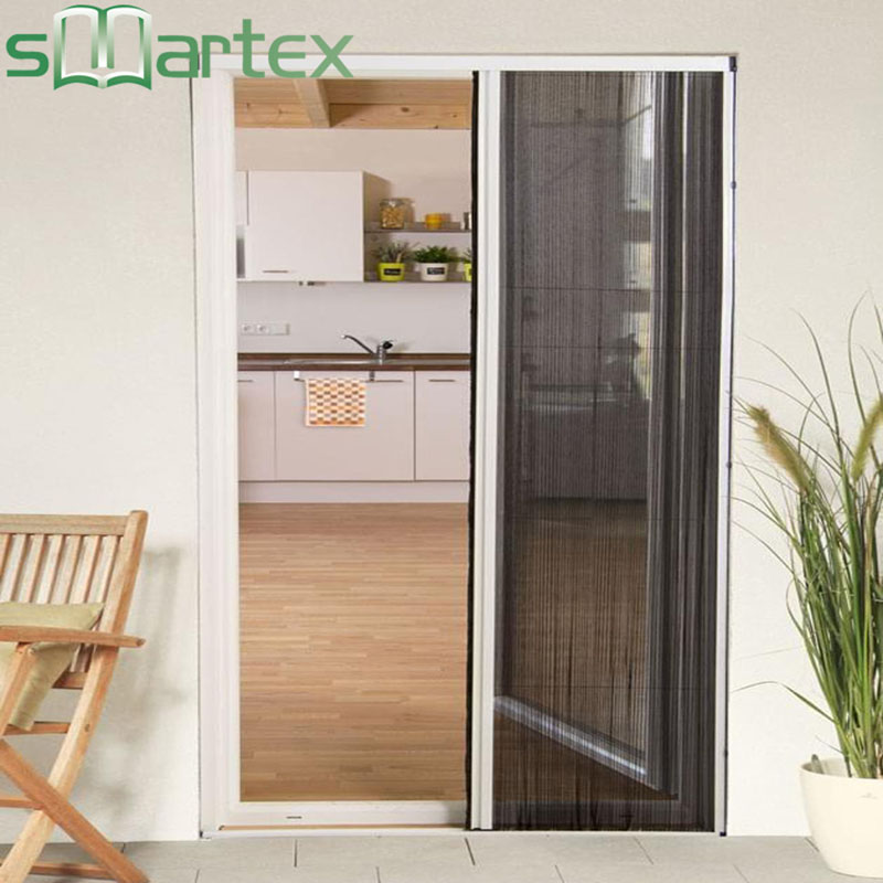 Plisse screen door plisse retractable screen with REACH SVHC174