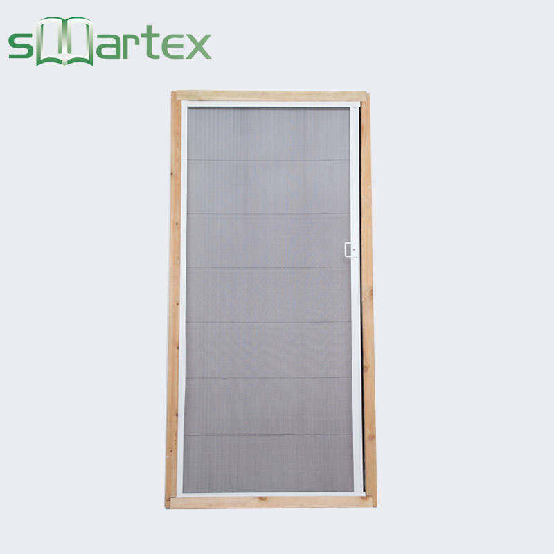 Smartex plisse retractable screen door factory direct supply for home