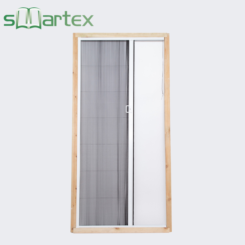 Smartex plisse retractable screen door factory direct supply for home