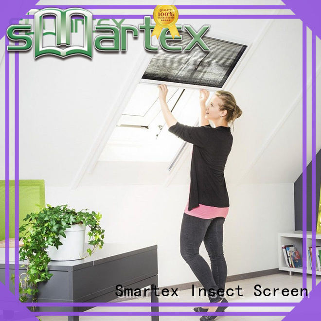 Smartex pleated screen wholesale for home