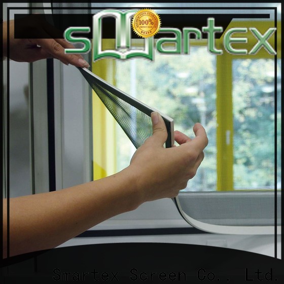 Smartex top magnetic mesh screen door company for preventing insects