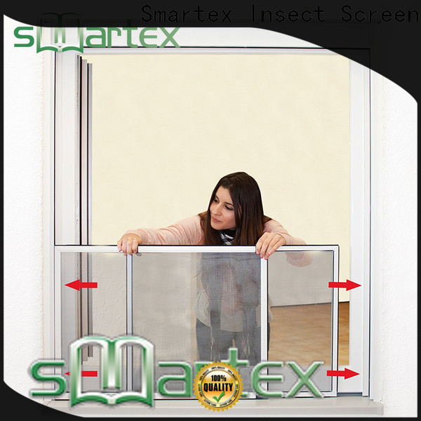 Smartex high quality retractable fly screen doors best manufacturer for home use