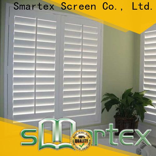 Smartex window shutters pvc best manufacturer for comfortable life