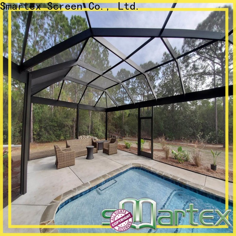 quality swimming pool glass enclosures factory