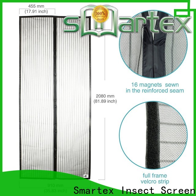 Smartex quality magnetic fly screen door curtain company for preventing insects