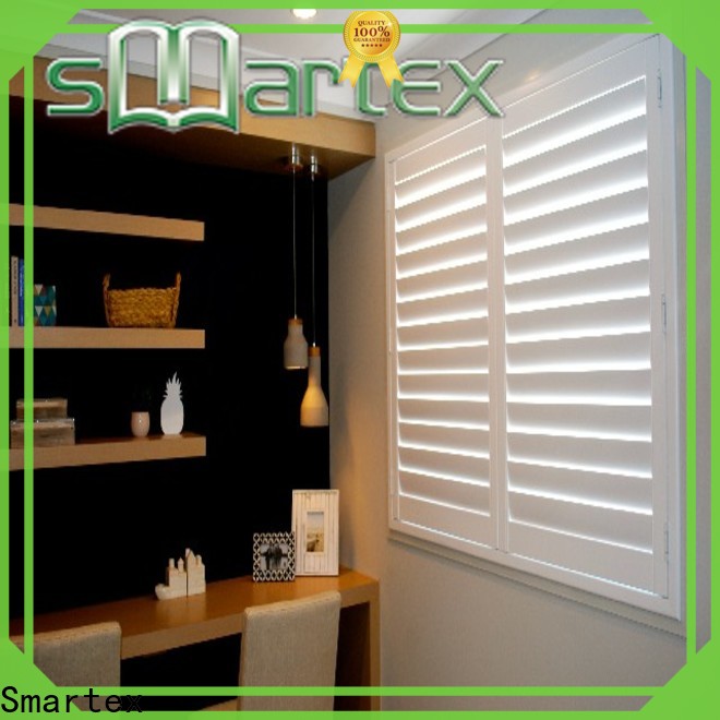 Smartex high-quality pvc shutters interior directly sale for home use