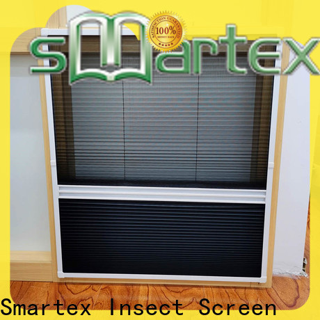 Smartex new pleated window screen factory direct supply for preventing insects