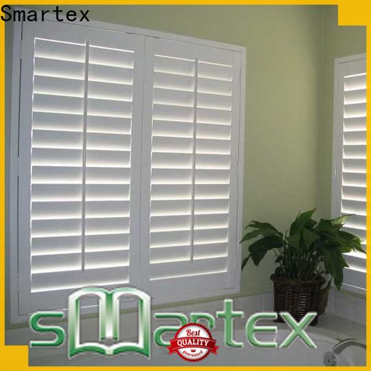 Smartex solid pvc exterior shutters manufacturer for home use