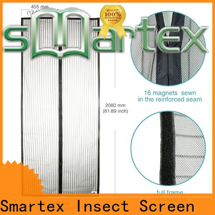 Smartex portable magnetic screen door company for home