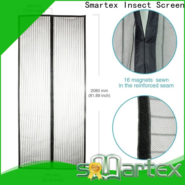 Smartex high quality magnetic mosquito curtains best manufacturer for home use