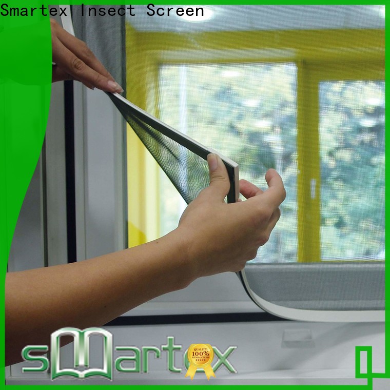 Smartex magnetic fly screen window series for comfortable life