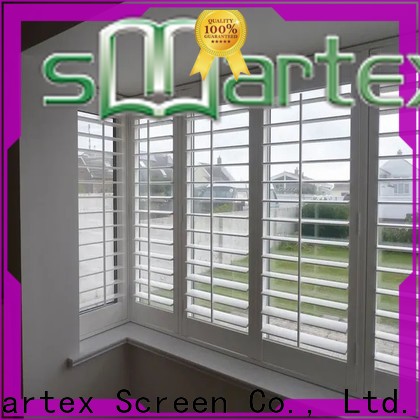 Smartex pvc shutter blinds directly sale for comfortable life