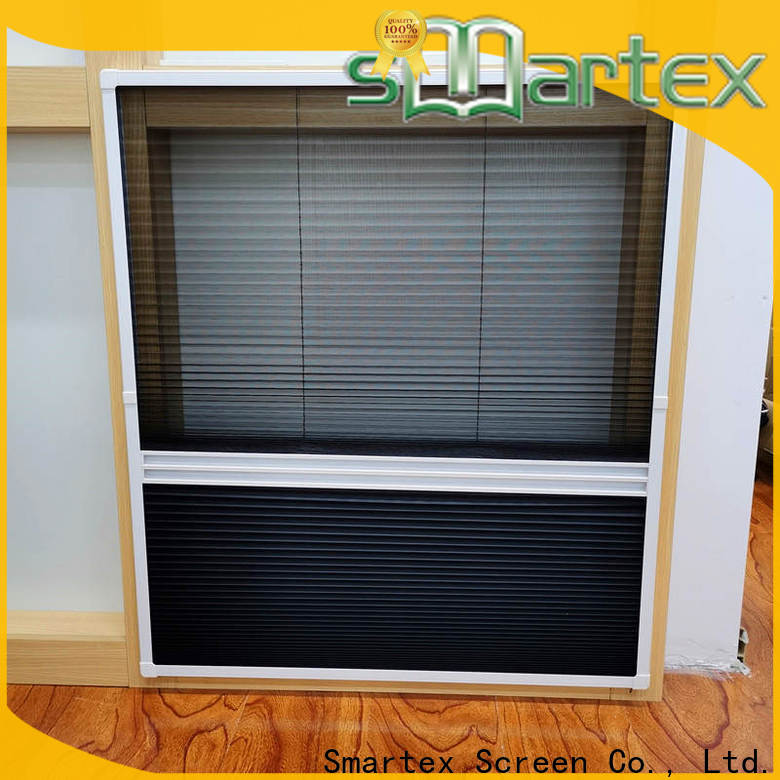 Smartex top pleated screen wholesale for preventing insects