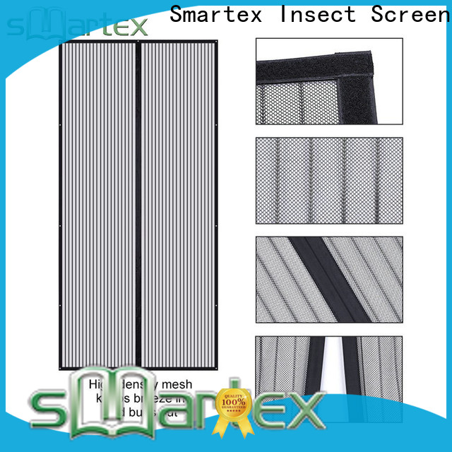 Smartex worldwide bug mesh magnetic door screen wholesale for comfortable life