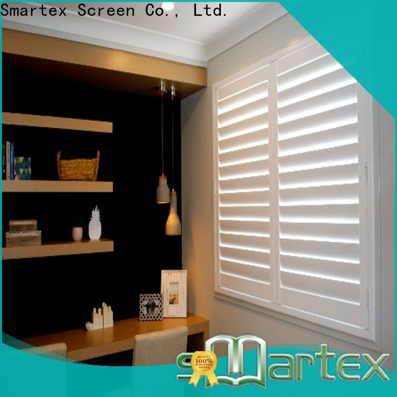 Smartex custom pvc shutters series for comfortable life