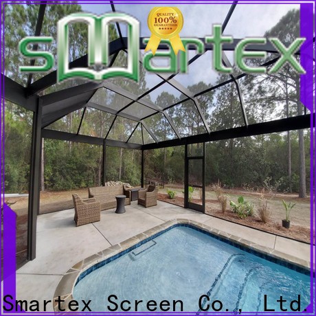 Smartex outdoor swimming pool enclosures manufacturer