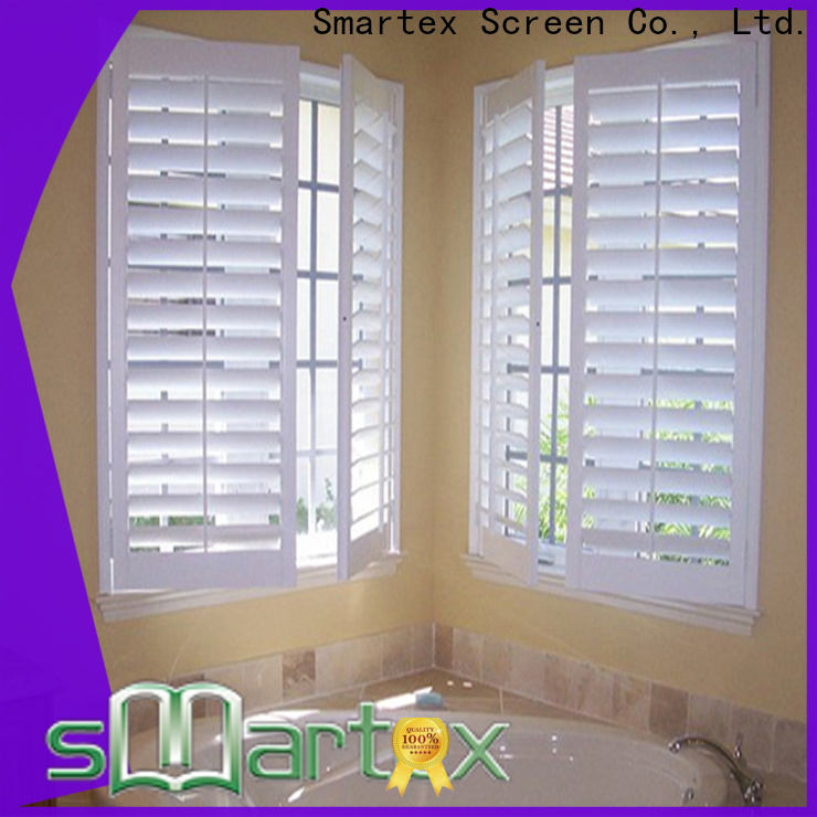 new pvc shutter blinds best supplier for preventing insects