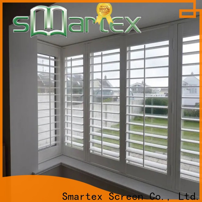 Smartex pvc window shutters interior supplier for home