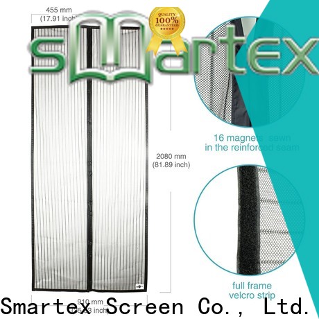 Smartex best value large magnetic fly screen factory direct supply for home use