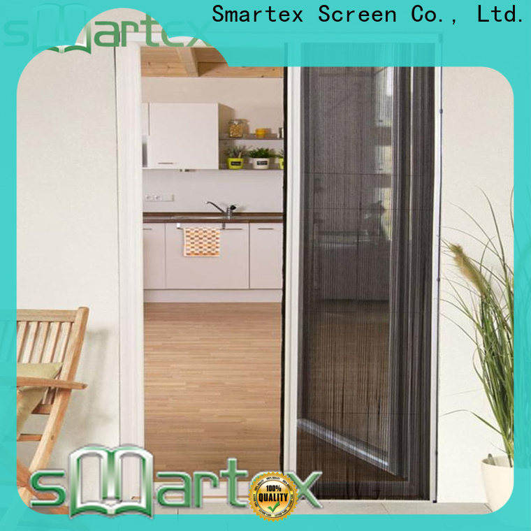 Smartex magnetic mesh fly screen door supply for preventing insects