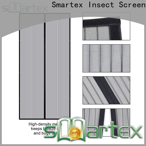 Smartex bug mesh magnetic door screen suppliers for preventing insects