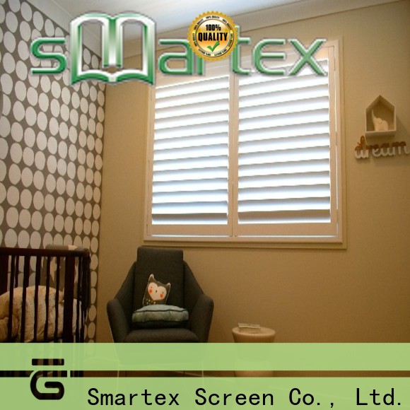 Smartex top pvc shutters company for home use