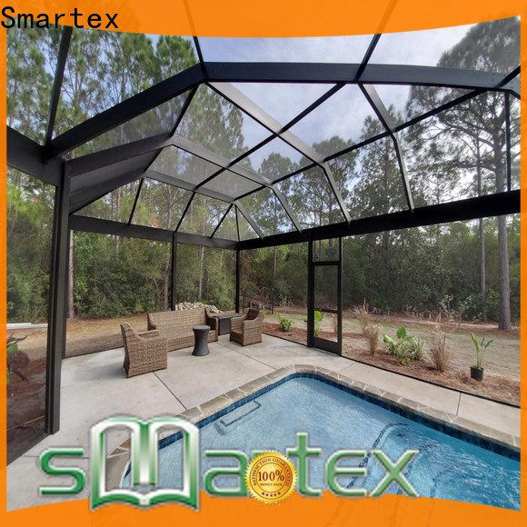 Smartex swimming pool screen enclosures factory