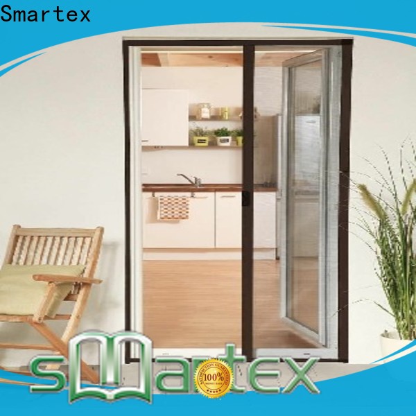 Smartex plisse retractable screen door suppliers for home