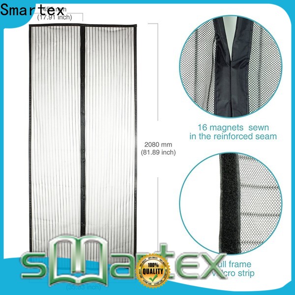 Smartex magnetic strip fly screens directly sale for comfortable life