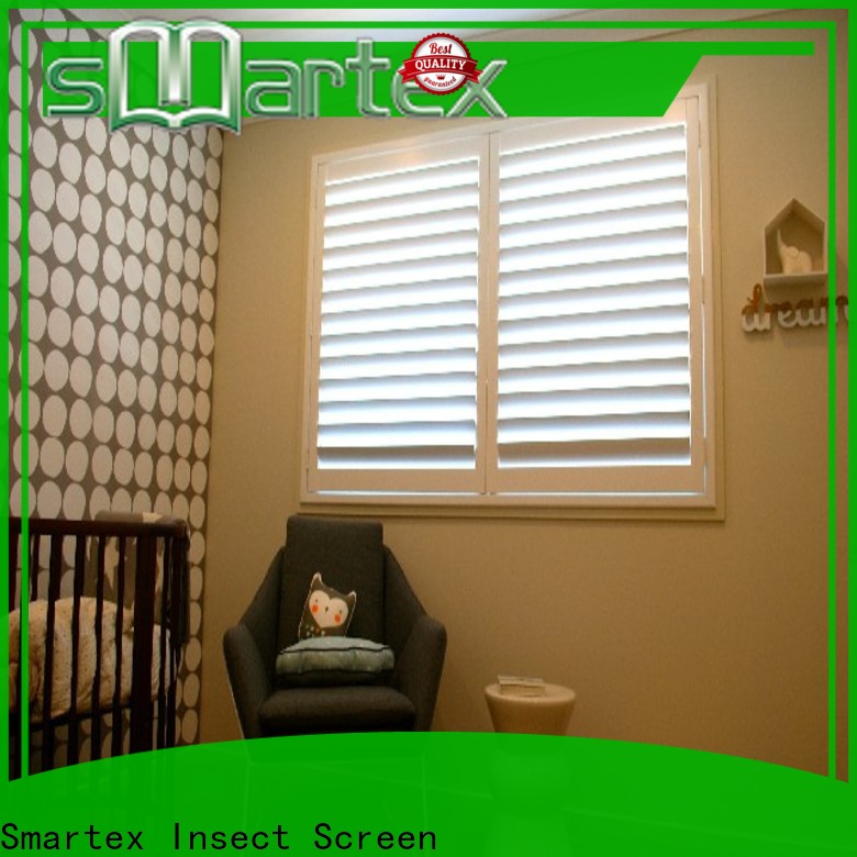 Smartex high-quality pvc window shutters exterior supply for home use