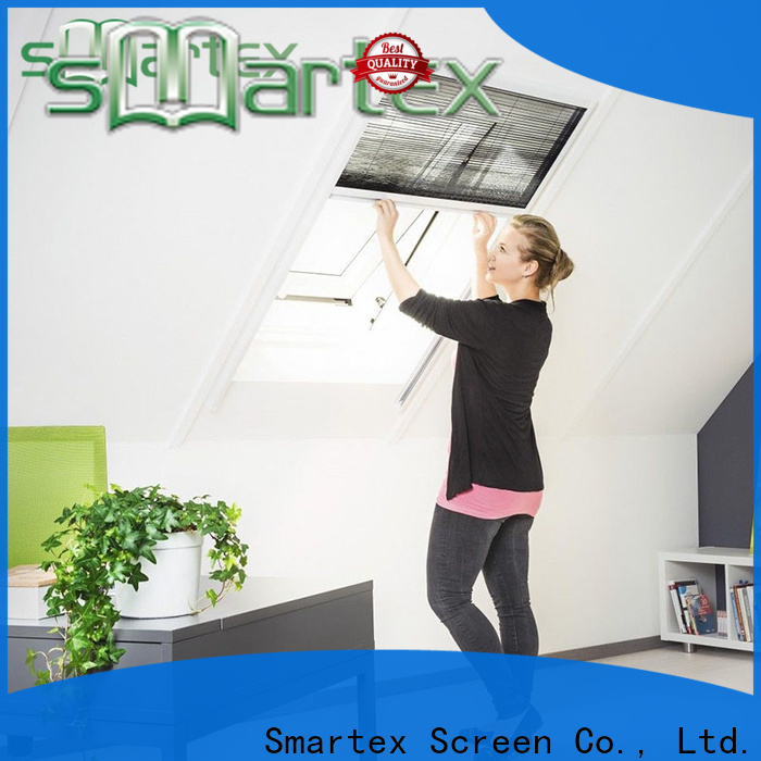 Smartex factory price pleated screen series for home depot