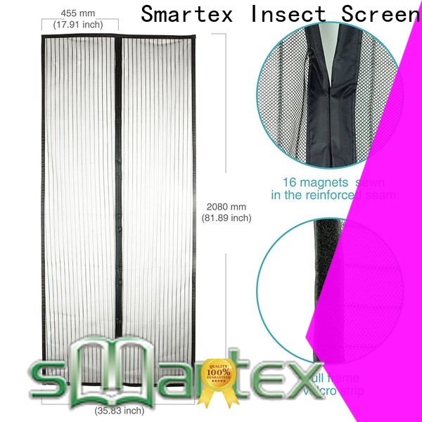 Smartex top magnetic door curtains blinds manufacturer for preventing insects