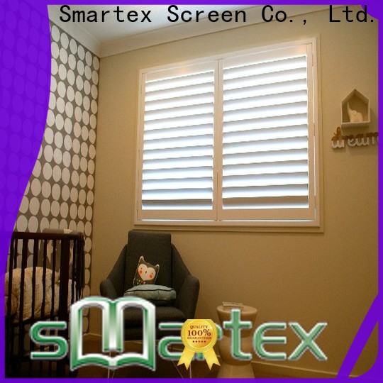 Smartex pvc louvered shutters with good price for home