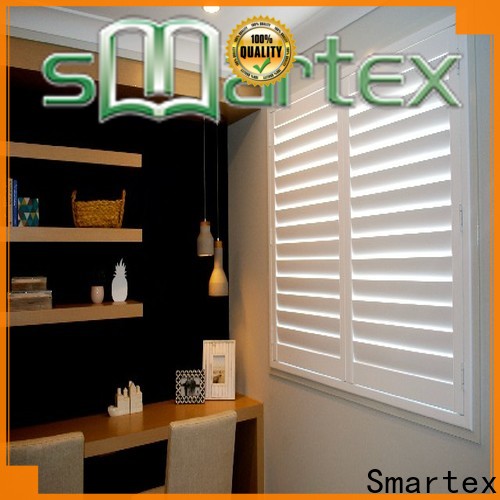 Smartex latest pvc louvered shutters with good price for home use