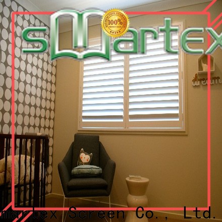 Smartex custom pvc shutters best supplier for comfortable life