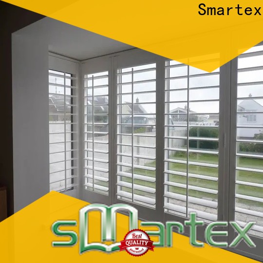 Smartex solid pvc exterior shutters supplier for comfortable life