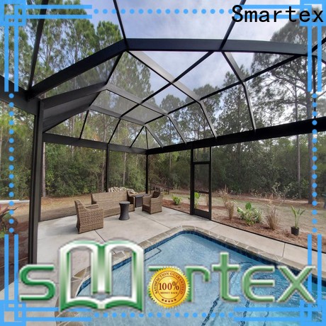 Smartex professional outdoor pool enclosure factory direct supply for home