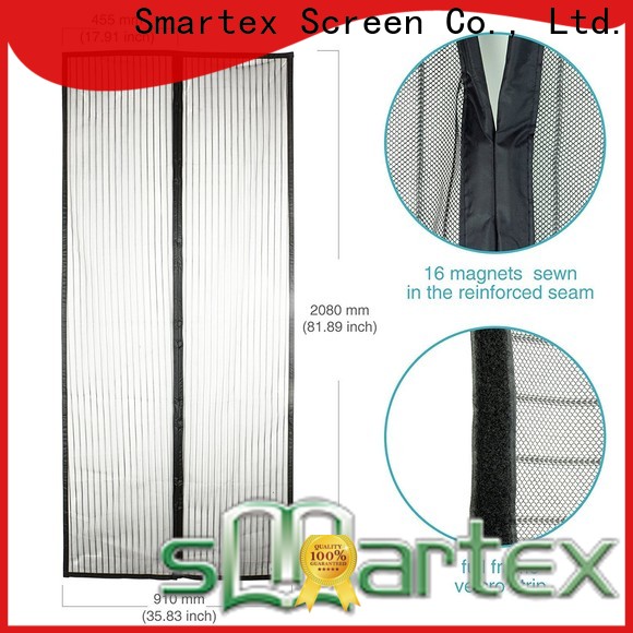 Smartex best magnetic bug door screen from China for comfortable life