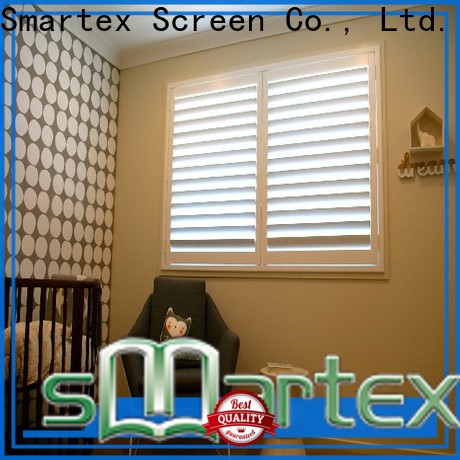 Smartex cost-effective pvc window shutters exterior from China for home