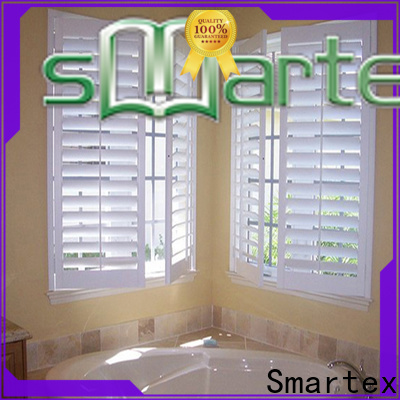 Smartex high quality pvc exterior shutters suppliers for preventing insects