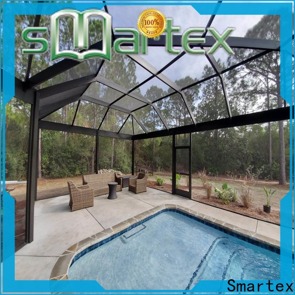 Smartex factory price sliding pool enclosure directly sale for comfortable life