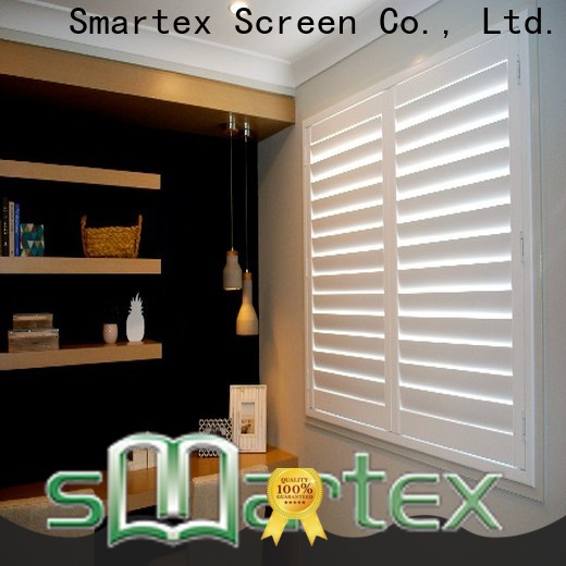 Smartex pvc shutter blinds inquire now for comfortable life