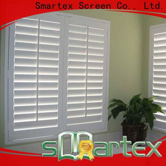 Smartex popular pvc shutters interior best manufacturer for preventing insects