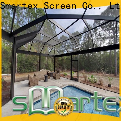 hot selling pool screen enclosure factory direct supply for comfortable life