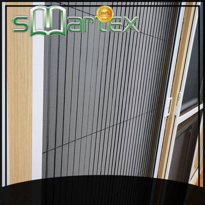 Smartex top selling pleated fly screen doors wholesale for preventing insects