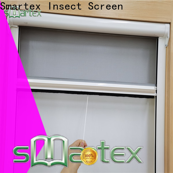 Smartex roll up insect screen company for preventing insects