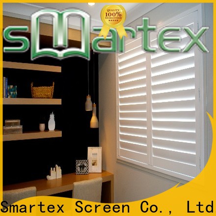 hot-sale pvc louvered shutters factory for preventing insects