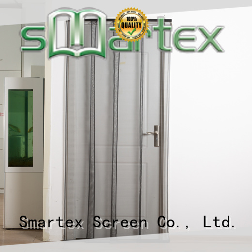 Smartex high quality door fly screen curtain supply for home