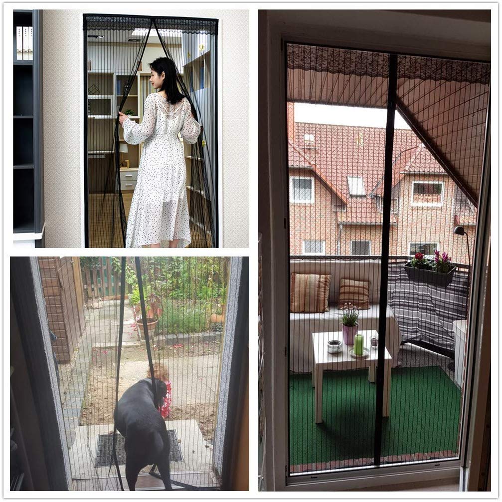 Smartex cheap portable magnetic screen door supplier for comfortable life