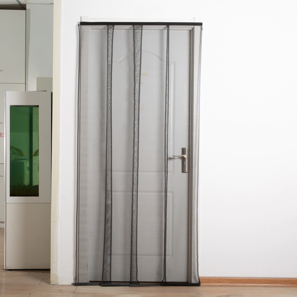 100% Polyester Luxury Sheer French Door Custom Trustworthy Fashion fiberglass mesh screen door curtains